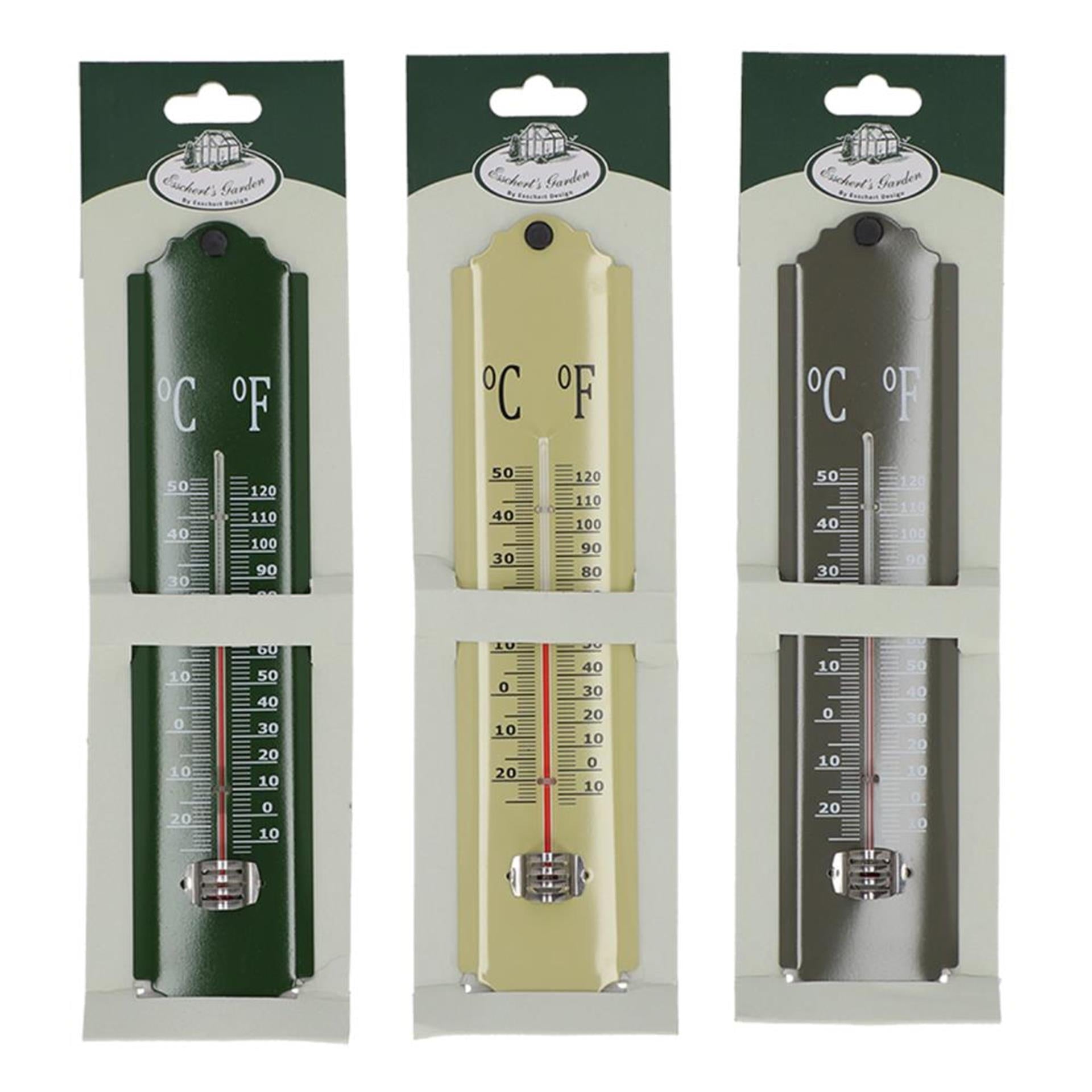 Esschert design metalen thermometer 30cm