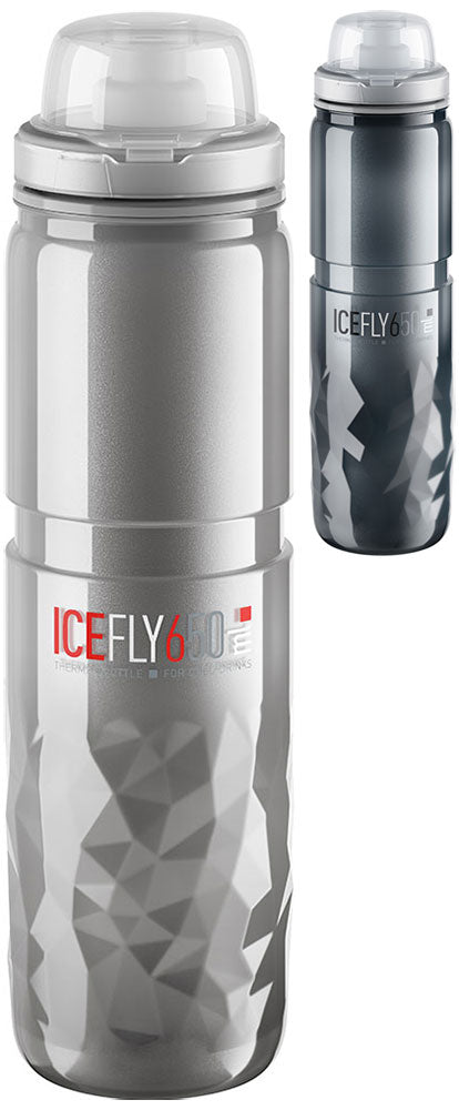 Elite ice fly thermal bottle 650ml | smoke