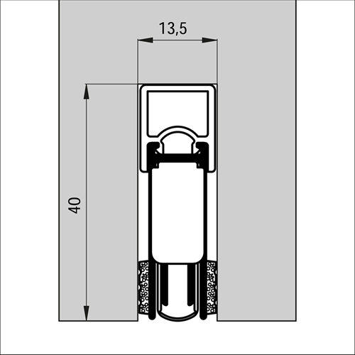 Ellen valdorpel em slim adapterset - 203800000