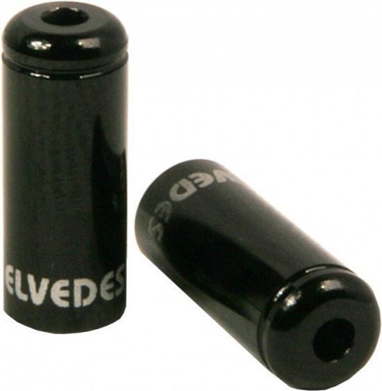 Capuchon de câble Elvedes 4,2 mm joint noir (50x) alun. VLE2012008