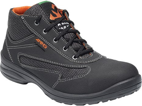 Emma safety footwear emma werkschoen amber hoog s1p | zwart (d) | maat 38 - 11.148.001.04