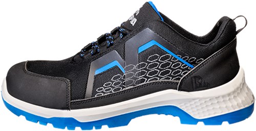 Emma safety footwear emma werkschoen crossforce fly d laag s3 | zwart blauw | maat 44 - 8715316153853