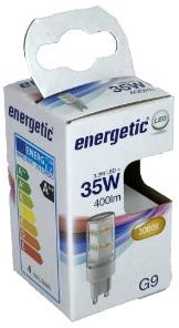 Enzo energetic led g9 3-35w 3000k helder - 2710070