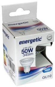 Enzo energetic led spot gu10 4,7-50w 4000k - 2730114