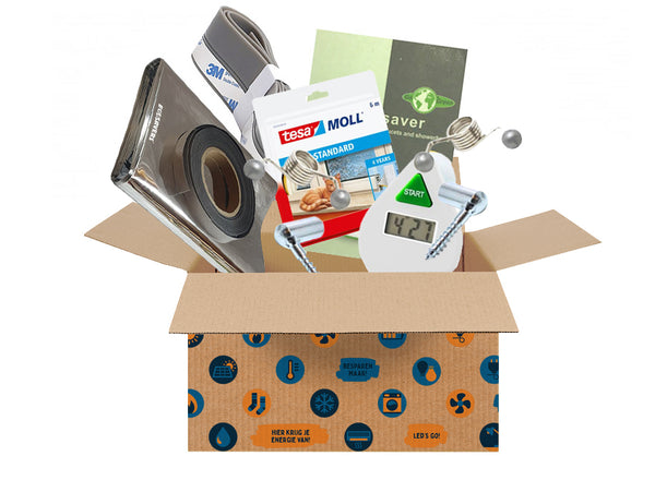 Energy-saving box - medium - gas water savings 2