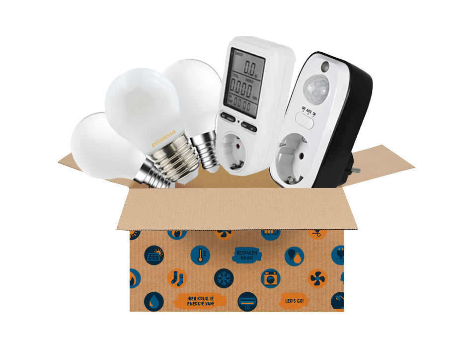 Energiebespaarbox - middel - stroom - af