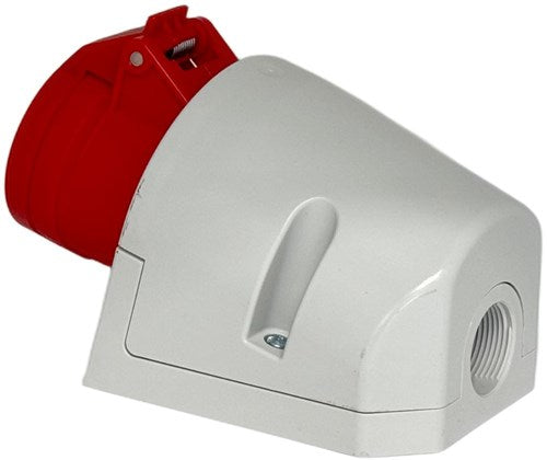 Enzo cee 4p 16a 400v opbouw wcd rood - 6315154