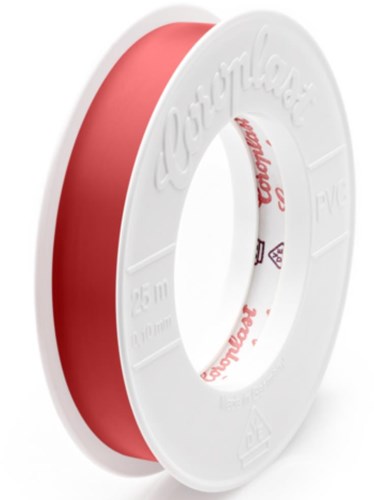 Enzo coroplast 4,5mtr x 15mm rood 4139205