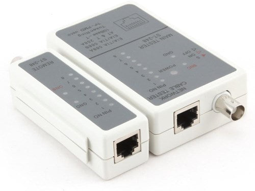 Enzo kabel tester utp, stp, ftp en bnc - 6420790