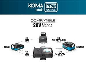 Koma tools accu compressor | 11 bar | 20v | zonder accu - 6490187