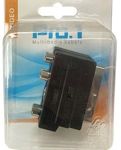 Enzo pro-1 scart adapter multiblok met schakelaar 9241300