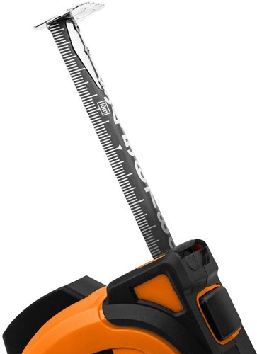 Enzo rolbandmaat 10 meter rubber grip 6453140