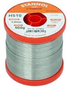 Enzo stannol soldeertin harskern diameter 0.8mm 500gr - 6474980