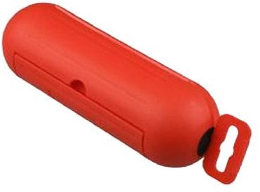 Enzo stekkerbox | waterdicht | oranje - 9965000