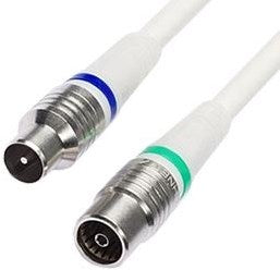 Enzo technetics coax aansluitkabel 1,5m compleet onverpakt - 2081010