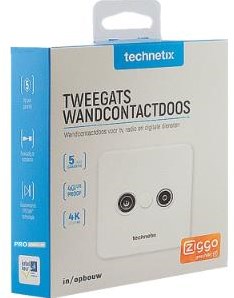 Enzo technetics tras-2000 - einddoos radio tv inbouw opbouw - 2074025