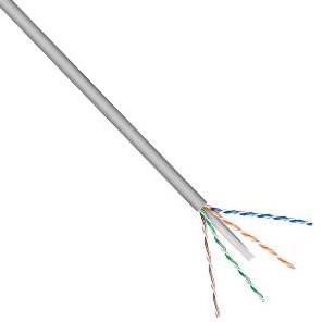 Enzo utp cat6 box 305m grijs massief - 1381535
