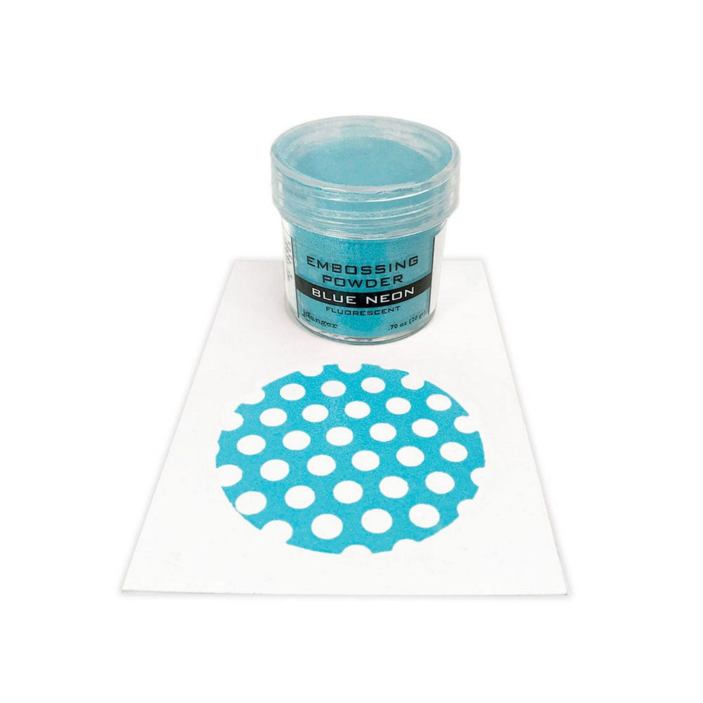Ranger ink ranger • embossing poeder blue neon