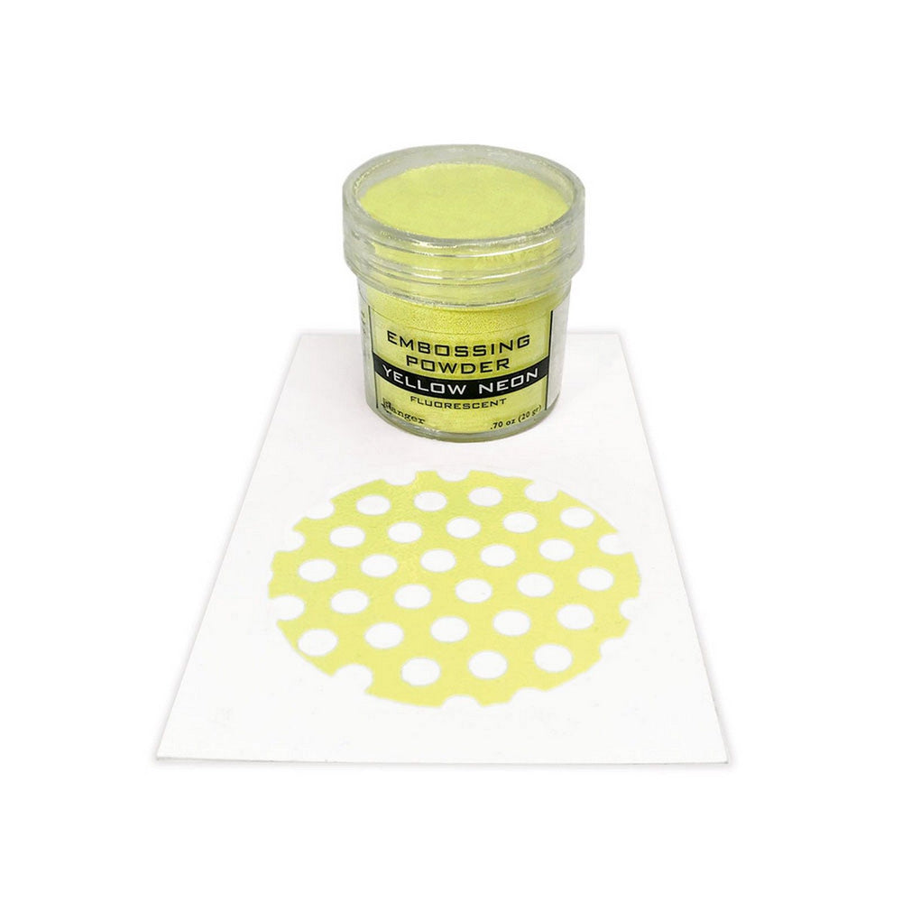 Ranger ink ranger • embossing poeder yellow neon