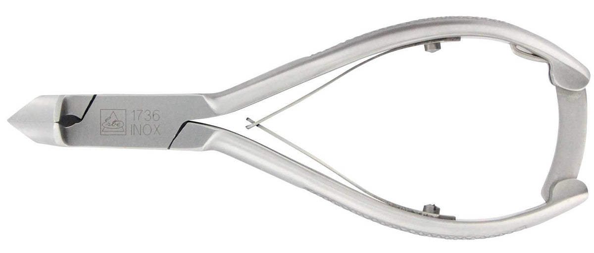 Erbe solingen pedicure nageltang met veer 14cm (erbe91736)