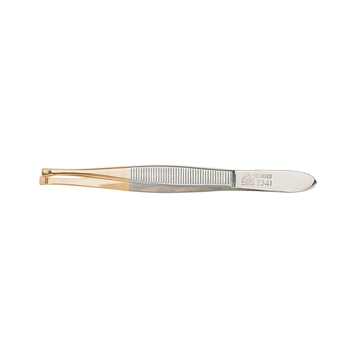 Erbe solingen pincet recht klein verguld 9cm (erbe92341)