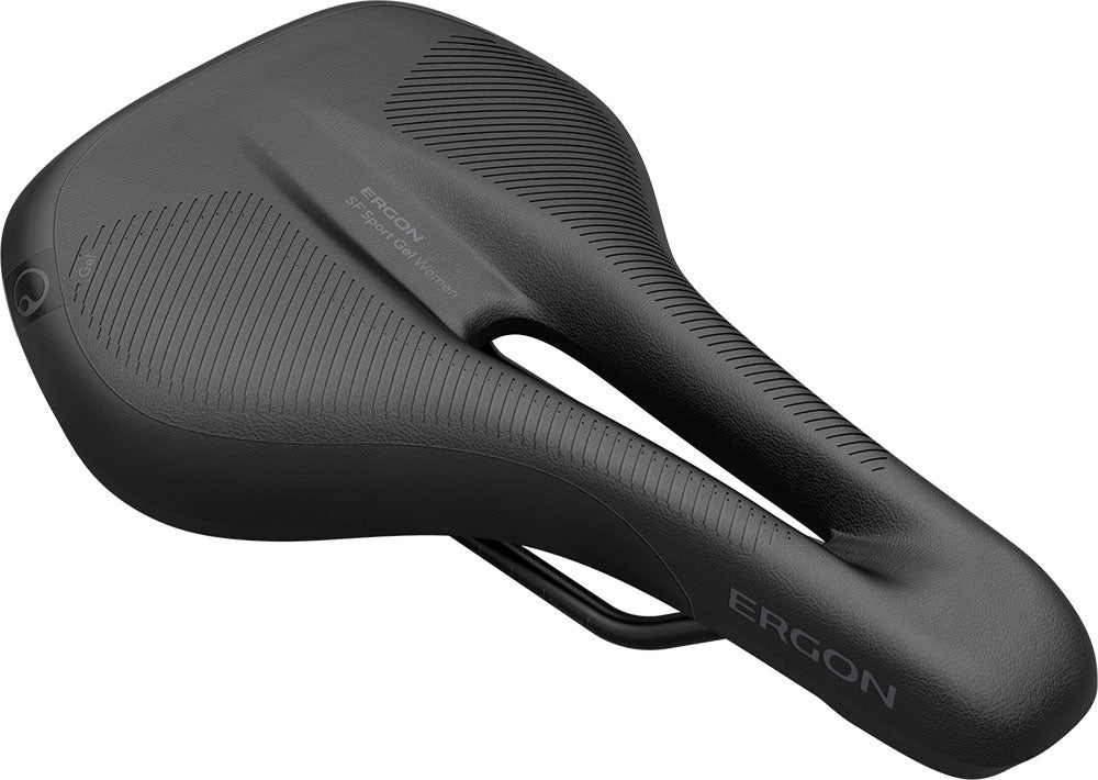 Ergon zadel SF Sport gel dames SM zwart