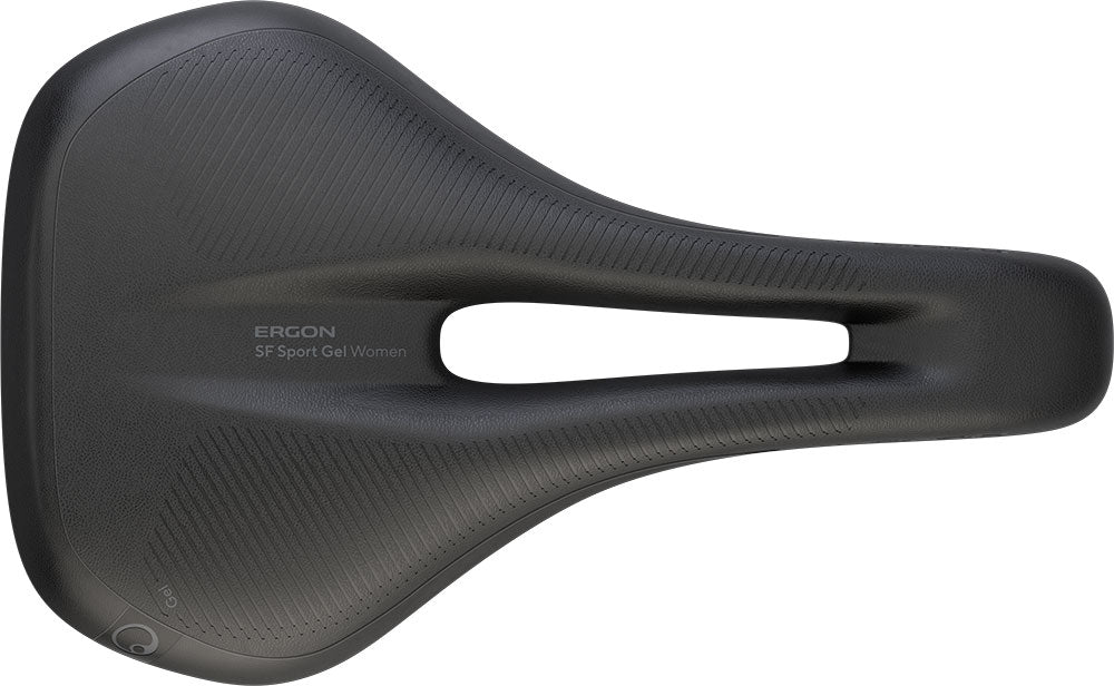 Ergon zadel SF Sport gel dames SM zwart