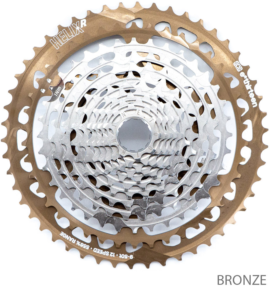 E*thirteen helix r 12-speed cassette 9-50t | naranja