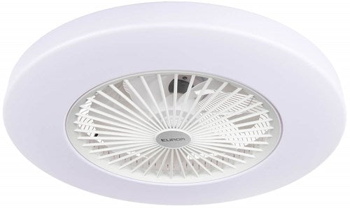 Eurom ceiling fan lrc white | lamp en ventilator in 1 | ø 58 cm | 385281 385281