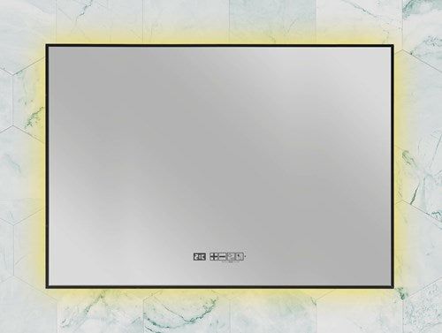 Eurom sani mirror led wifi 600 black - 350746