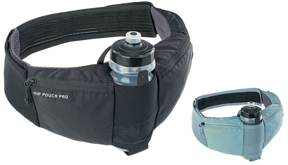 Evoc hip pouch pro + drink bottle 0,55l | steel