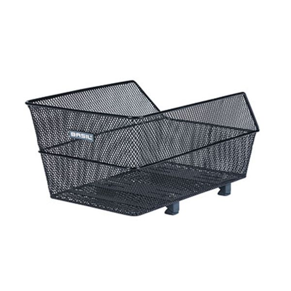 Basil Cento S WSL - fietsmand - achterop - klein - inclusief Basil WSL systeem - zwart