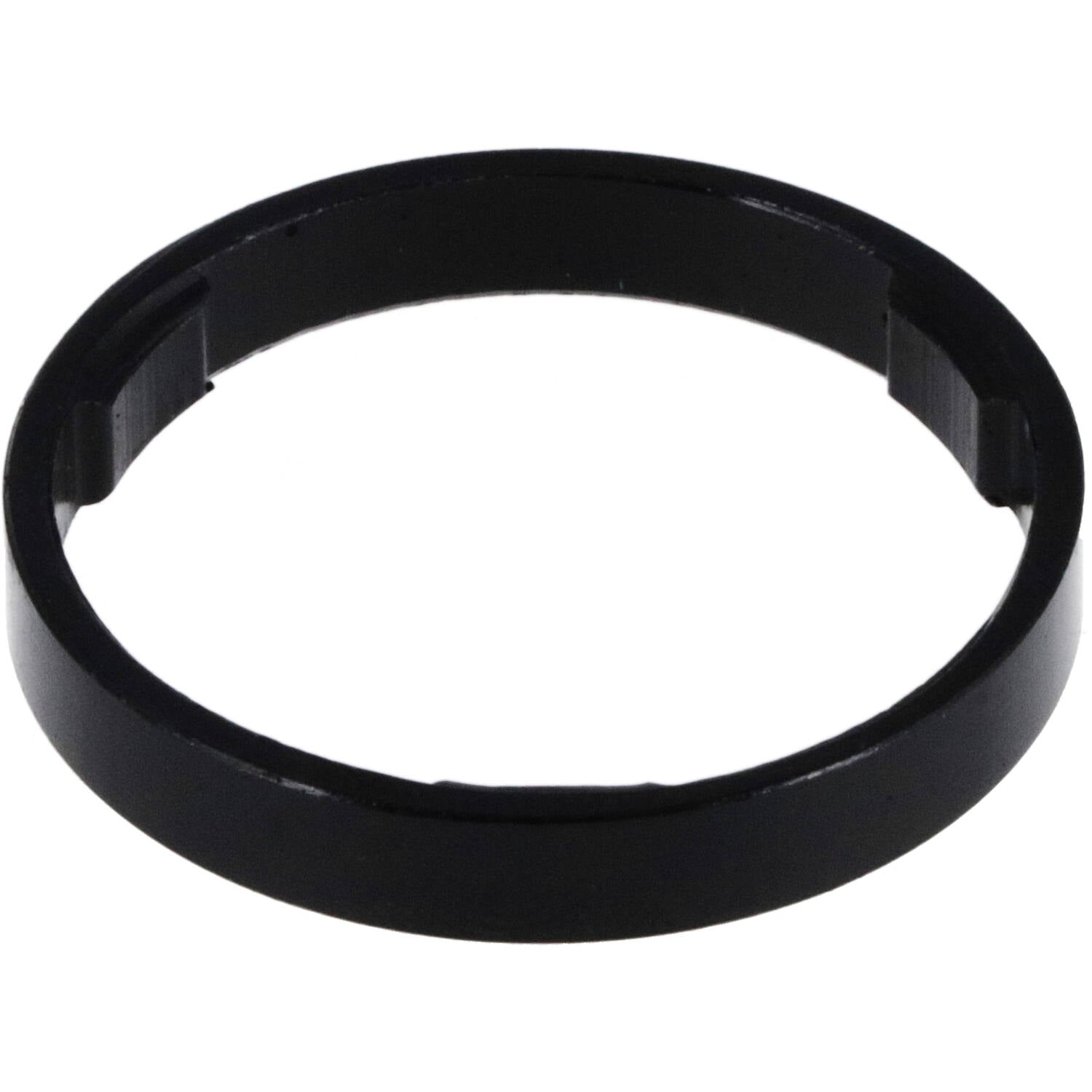 Trivio - spacer 5mm 1 1 8 aluminium zwart - 5 stuks