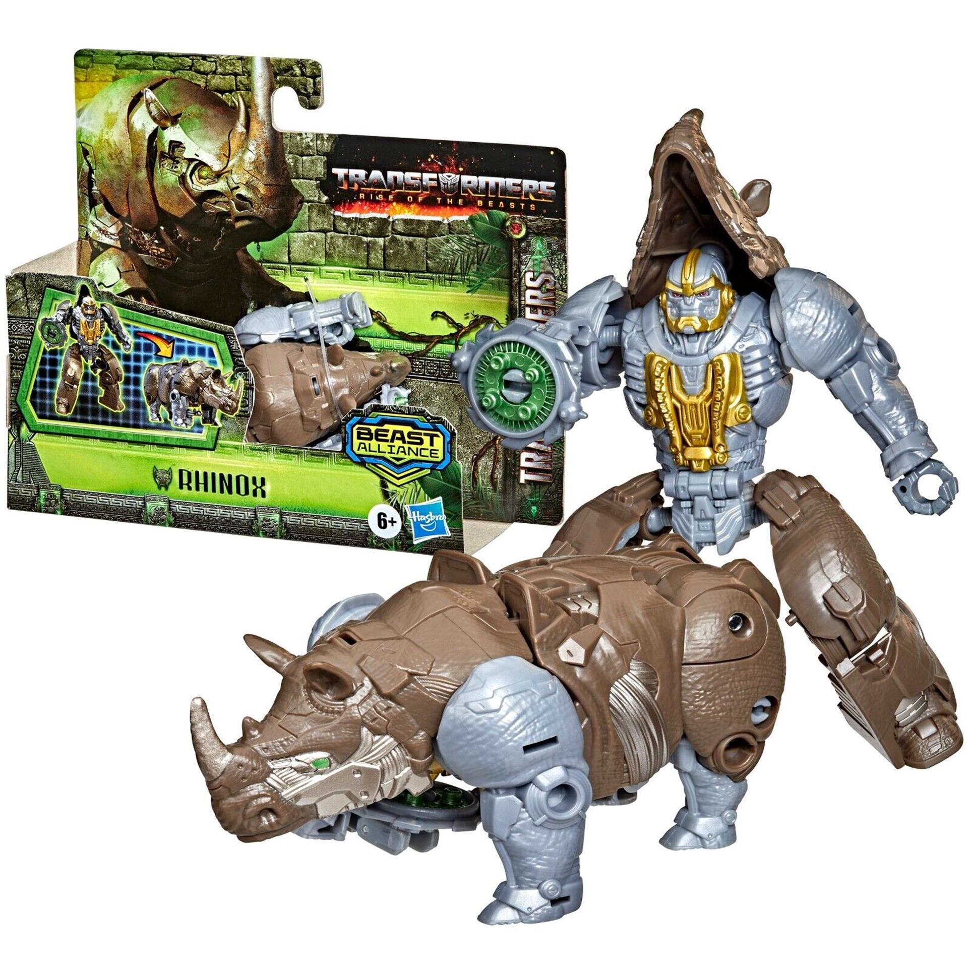 Hasbro Transformers Rise of the Beasts Battle Changers Actiefiguur Rhinox