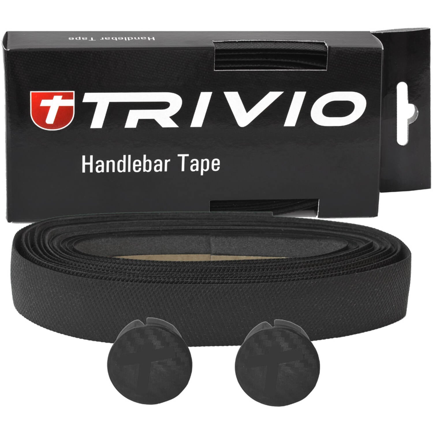 Trivio - super grip stuurlint zwart