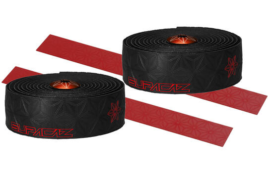 Supacaz - super sticky kush galaxy stuurlint zwart rood
