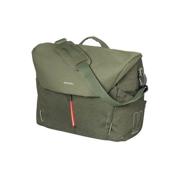 Basil B-Safe Commuter Nordlicht - laptoptas - 17 liter - olijfgroen