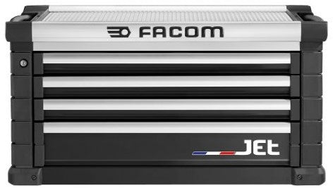 Facom jet topcase 4 laden m4 zwart - jet.c4nm4a - jet.c4nm4a