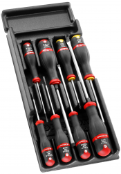 Facom mod.at1 module met 8 protwist schroevendraaiers - mod.at1