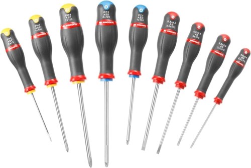 Facom set van 10 schroevendraaiers - anw.j10pb
