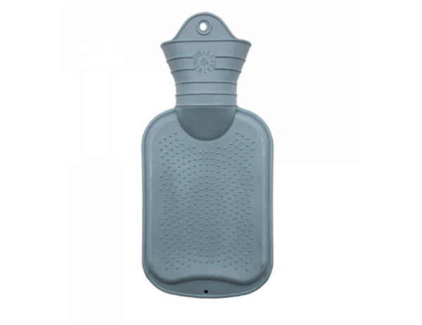 Fairzone natuurrubber warmwater kruik - fsc - 0.7l - grijs