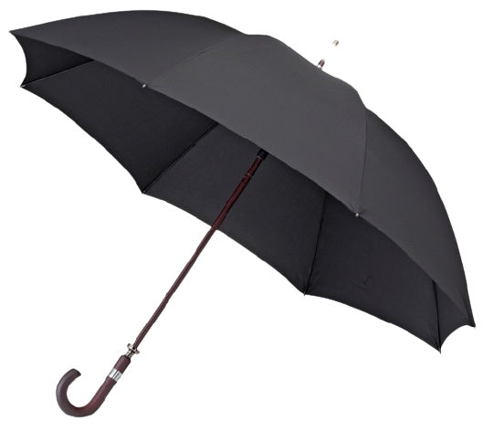 Golfparaplu met Handopening Ø 130 cm Zwart