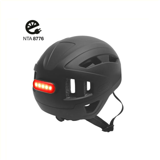 helm 55-58 cm unisex matzwart maat M