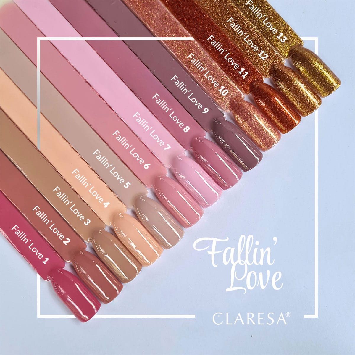 Claresa uv led gellak 5ml fallin' love 4