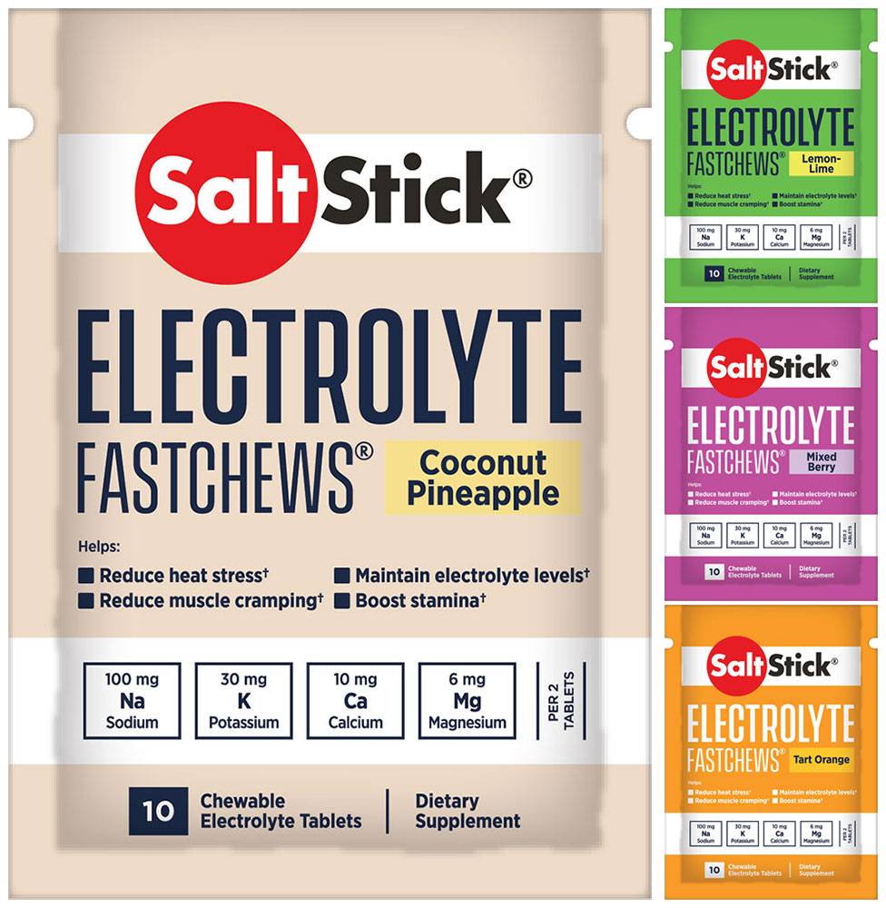 Saltstick fastchews electrolytes chewable tablets 10 pcs. | mixed berry
