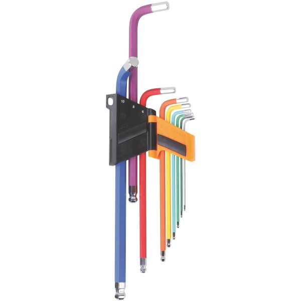 Beta 96BP-CL SC9 9-piece hex key set | colored - 000961619 000961619