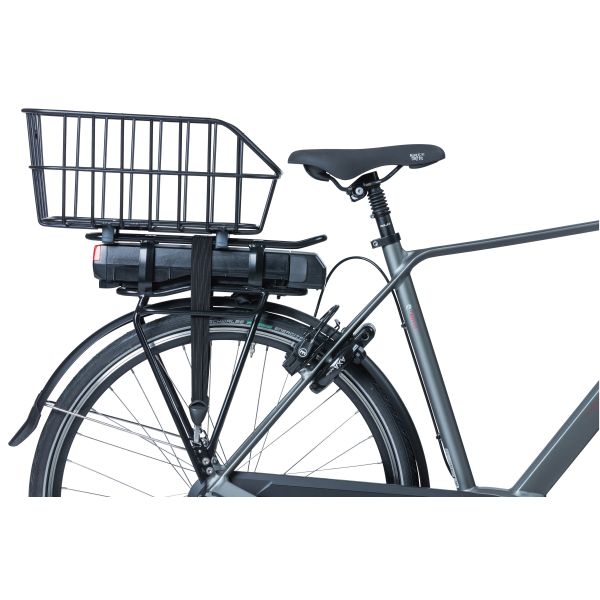 Basil Cento Alu WSL - achtermand - 22 liter - mat zwart