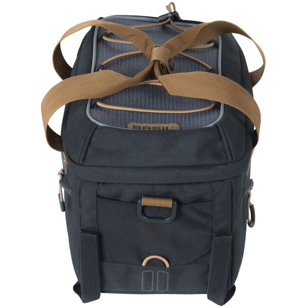 Basil Miles Trunkbag - Bagagedragertas - Unisex - Fietsen - Zwart