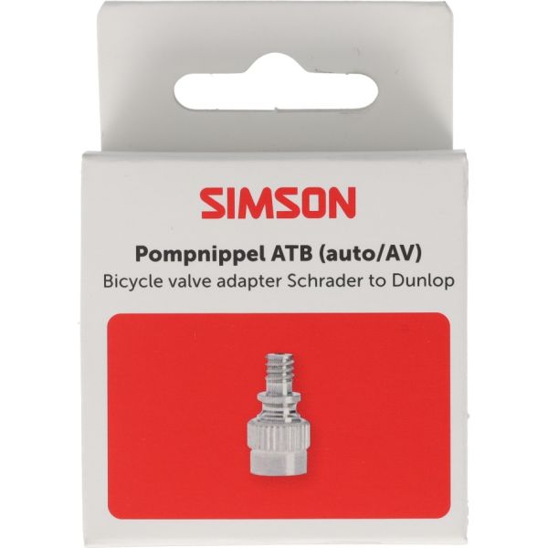 Simson pompnippel auto ventiel