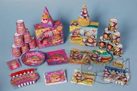 Van der doelen feestpakket 6 personen meisjes